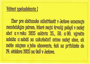 OZNAM!